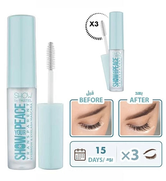 Show by Pastel Show Your Peace Clear Lash & Brow Mascara, 4.5 g - Image 2