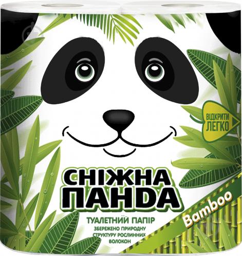 Snizhna Panda Bamboo Toilet Paper, 4 Rolls