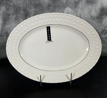 Interos Snow Queen S223131-A Oval Serving Dish, 31 cm - Image 2