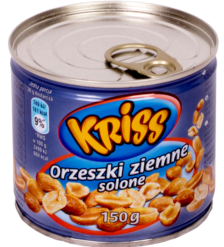 Kriss Salted Roasted Peanuts, 150 g