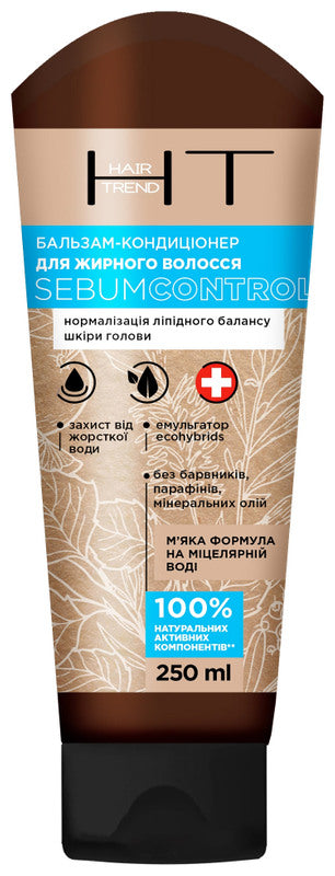 Hair Trend Sebum Control Hair Balm & Conditioner for Oily Hair, 250 mL