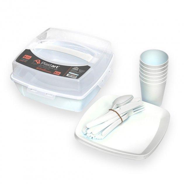SP-180 Picnic Tableware Set for 6 People - Image 4
