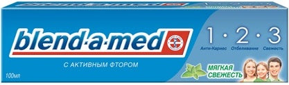 Blend-a-med 1-2-3 Mild Freshness Toothpaste, 100 mL