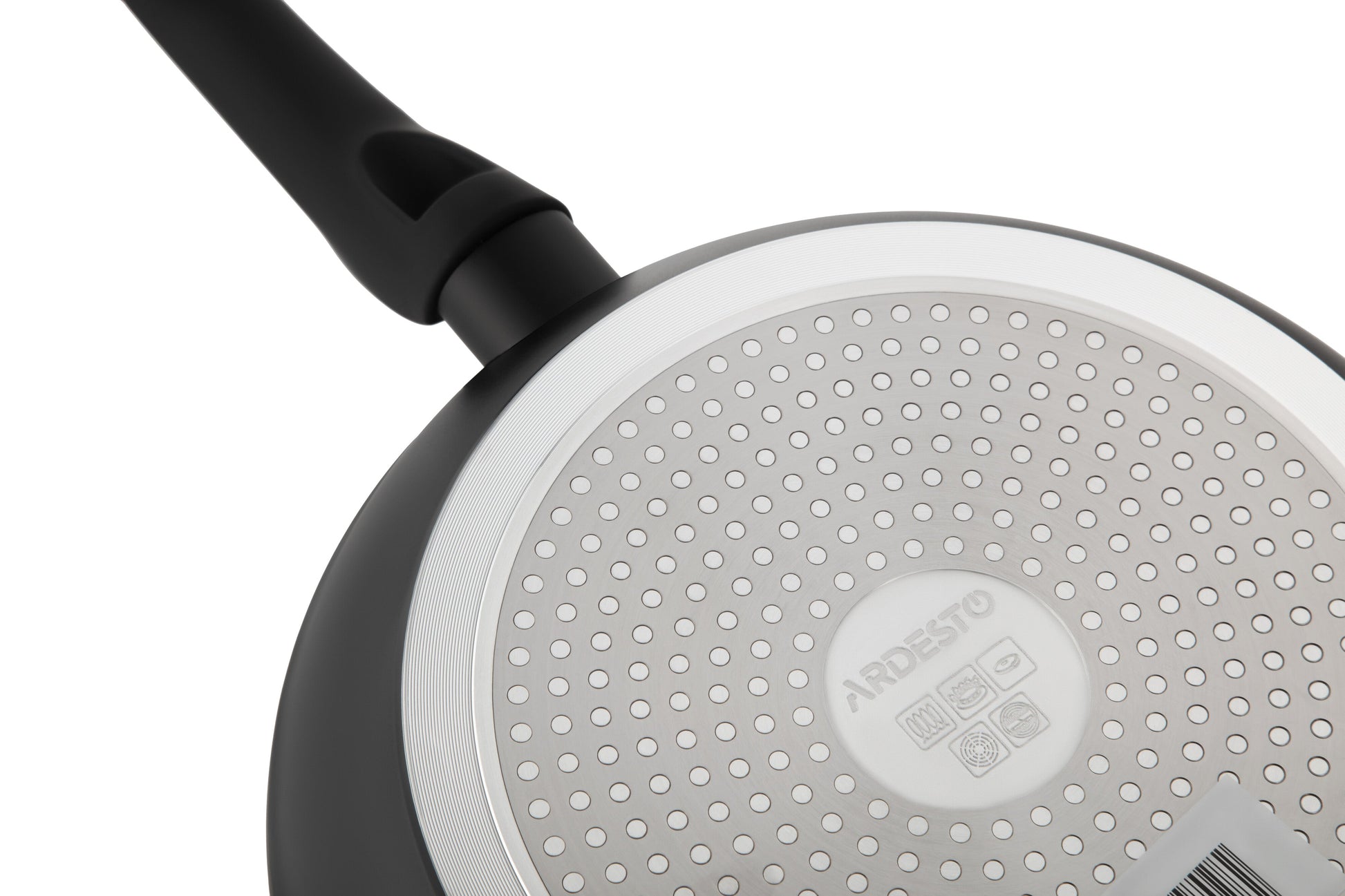 Ardesto Umbria AR1928GCB Black Aluminum Frying Pan, 28 cm - Image 4