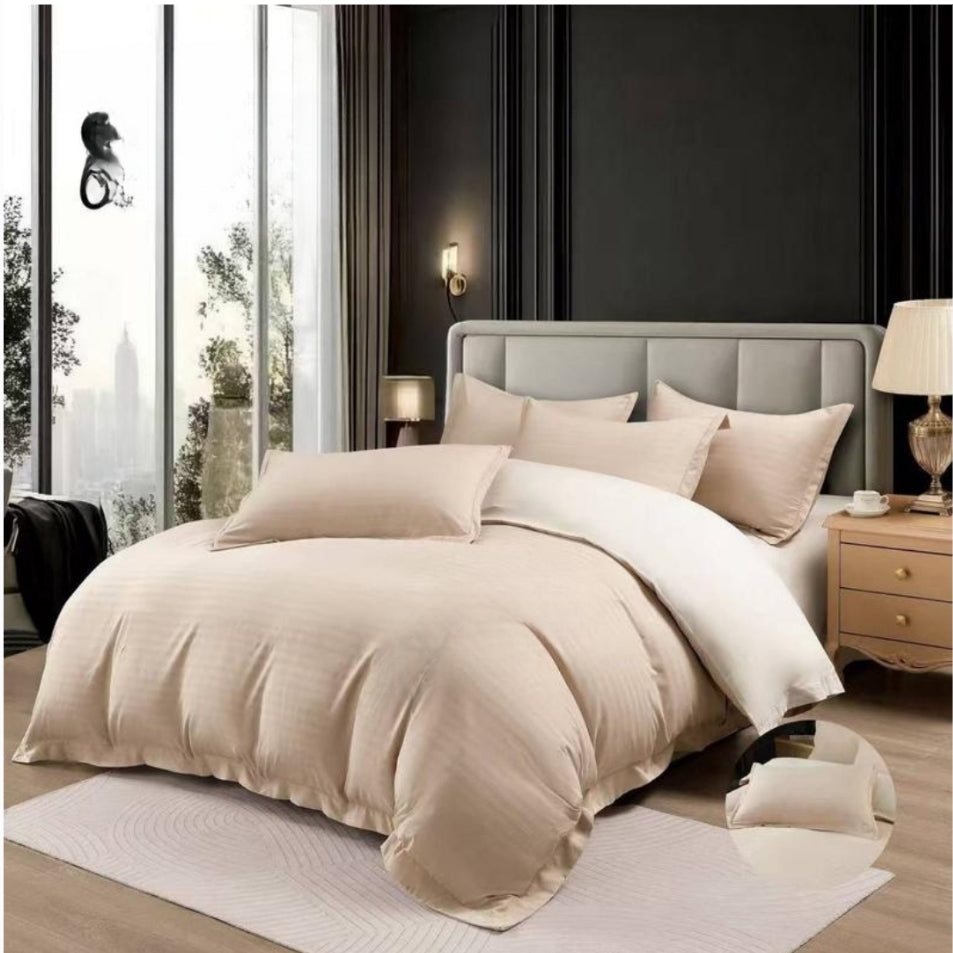 Koloco 06-514-20 Stripe-Satin Twin Bedding Set - Image 3