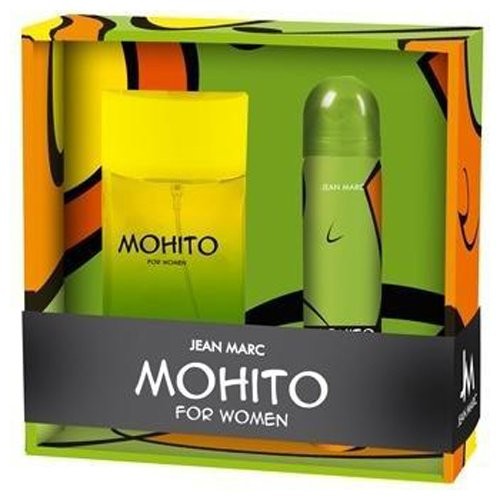 Jean Marc Mohito Women's Gift Set: Eau de Toilette 50 mL & Aerosol Deodorant 75 mL