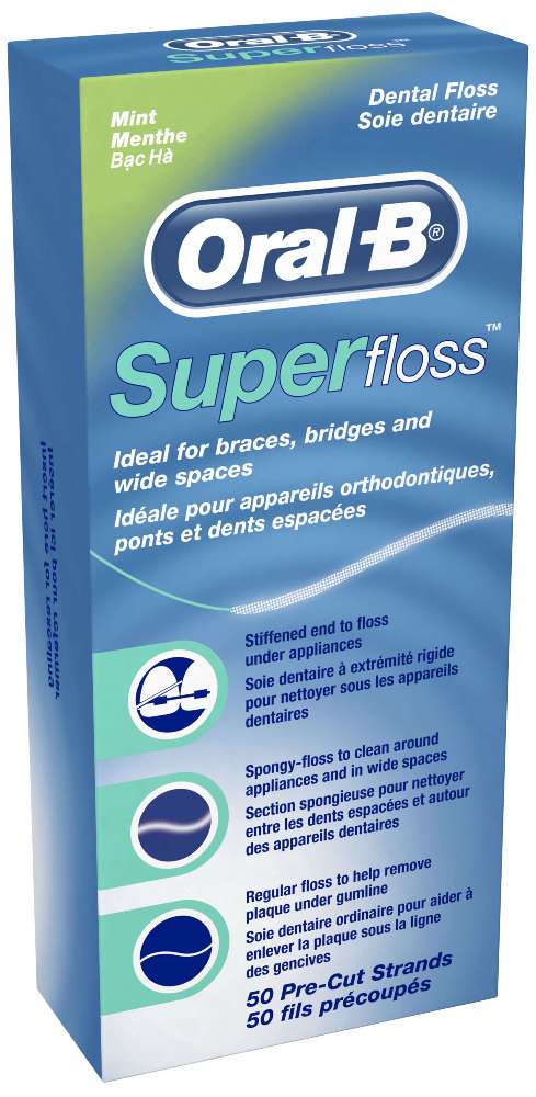 Oral-B Super Floss 50 m Dental Floss