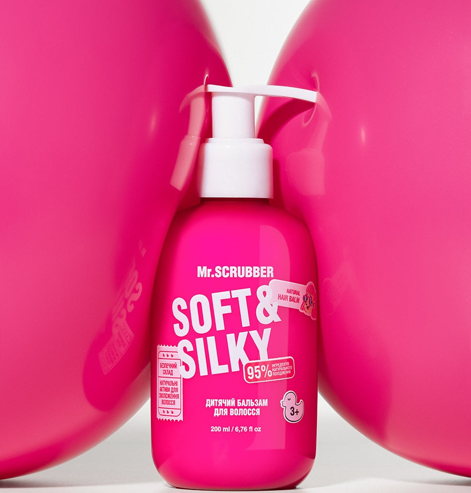 Mr.Scrubber Soft & Silky Kids' Hair Balm, 200 mL - Image 2