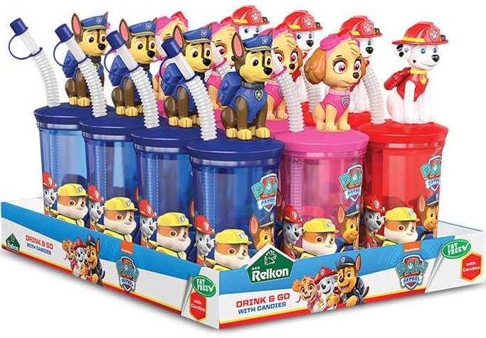 Relkon Paw Patrol 64201 Bottle with Candy, 10 g