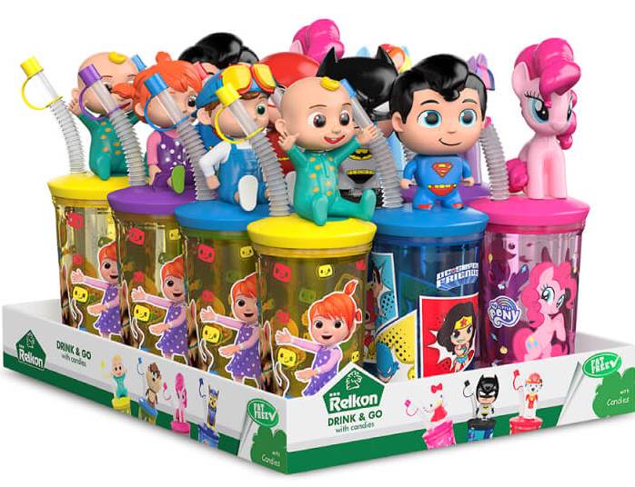 Relkon Super Friends 45201 Bottle with Candy, 10 g