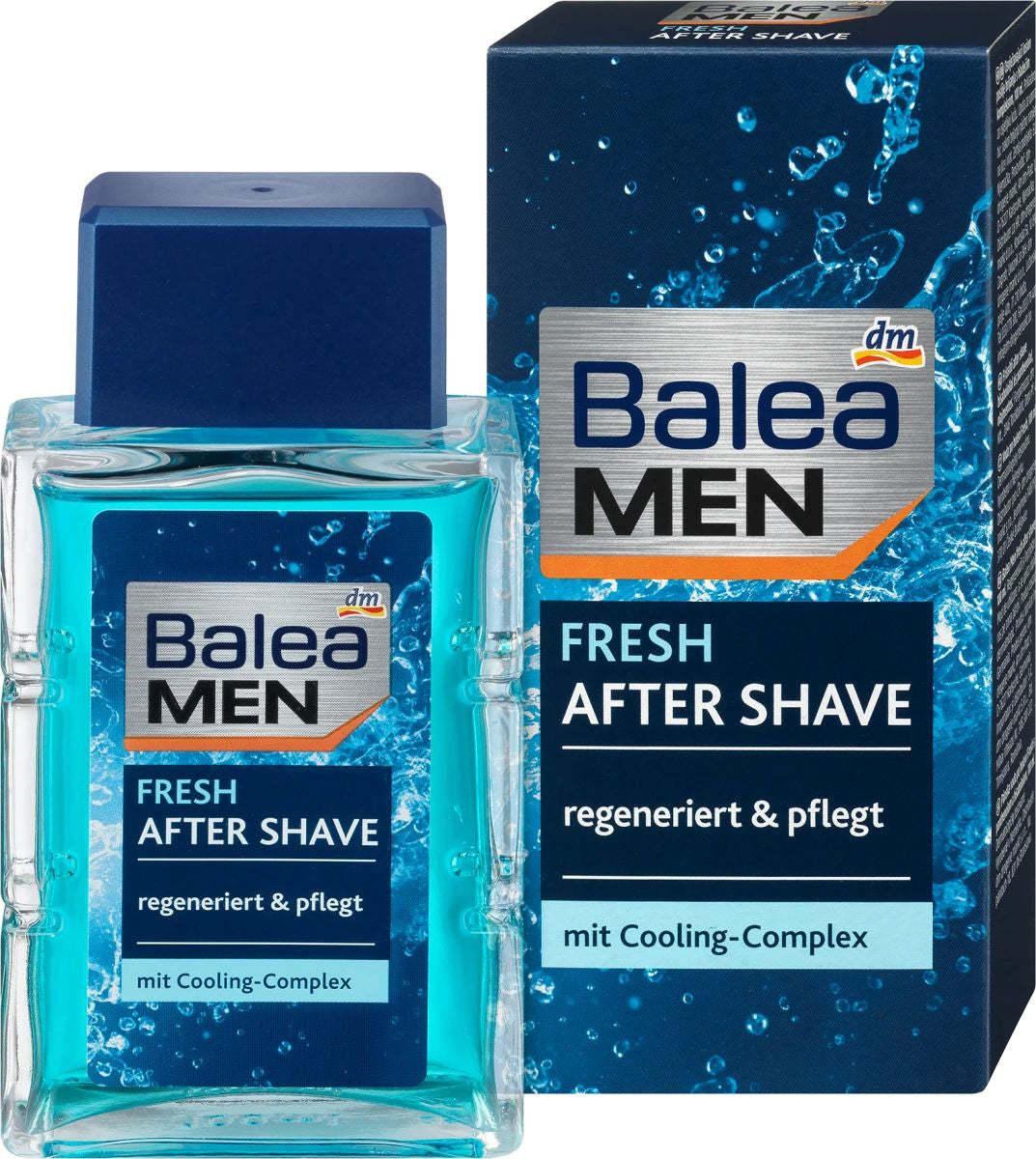 Balea Men Fresh Aftershave Lotion, 100 mL
