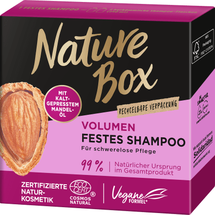 Nature Box Volumizing Solid Shampoo, 85 g