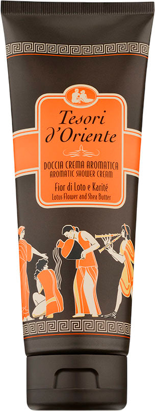 Tesori d'Oriente Lotus Flower & Shea Oil Perfumed Shower Cream Gel, 250 mL