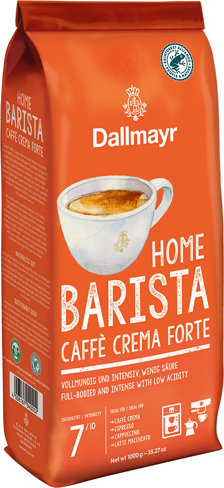 Dallmayr Home Barista Crema Forte Coffee Beans, 1 kg - Image 2