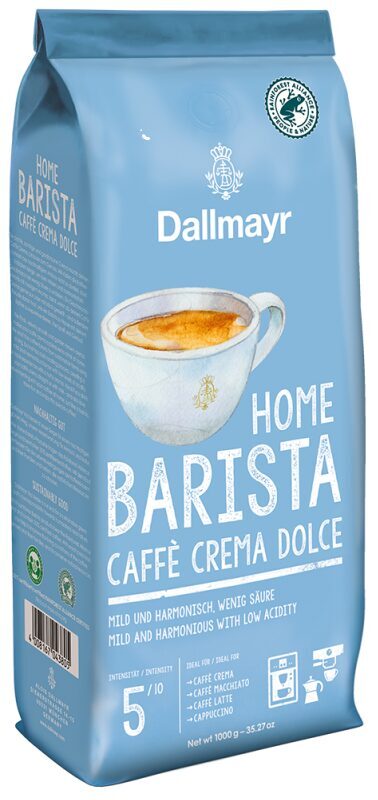 Dallmayr Home Barista Crema Dolce Coffee Beans, 1 kg - Image 2