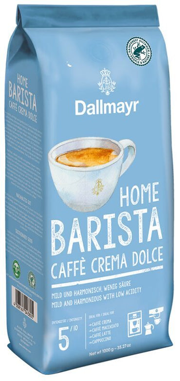 Dallmayr Home Barista Crema Dolce Coffee Beans, 1 kg - Image 2