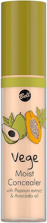 Bell Vege Moist Concealer 02 Medium for Face & Eyes, 4.2 g