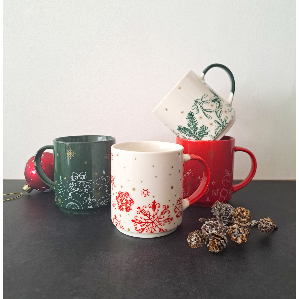 Vittora Unexpected Winter VT-C-236330 Ceramic Mug, 330 mL - Image 4