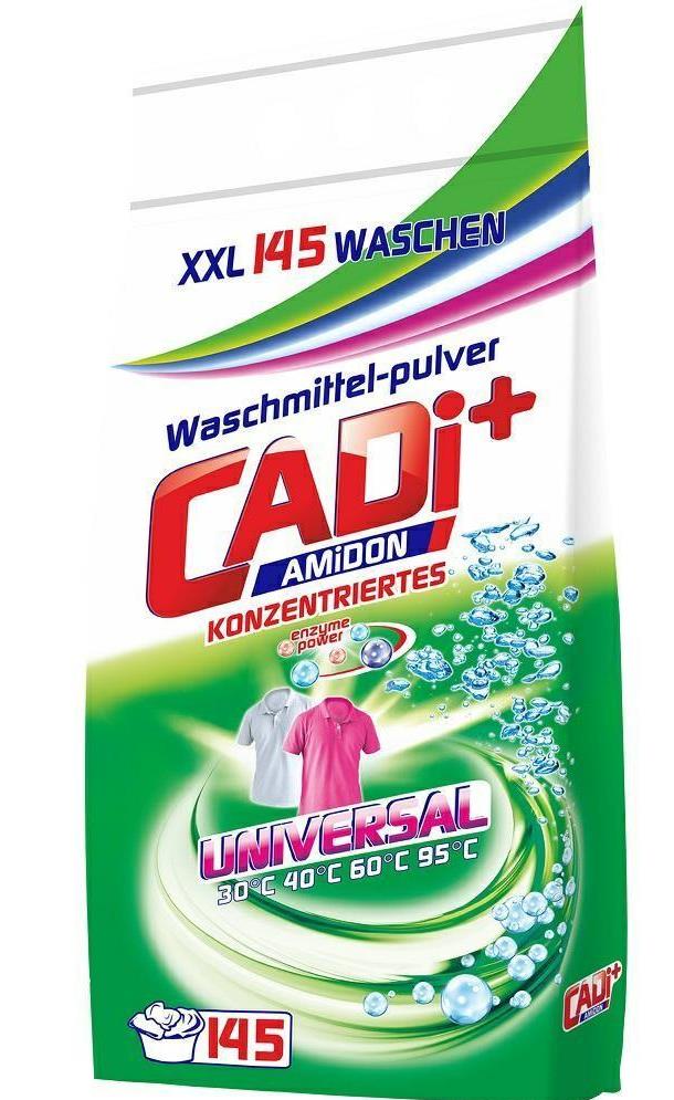 Cadi Universal Laundry Detergent Powder, 145 Loads, 10 kg