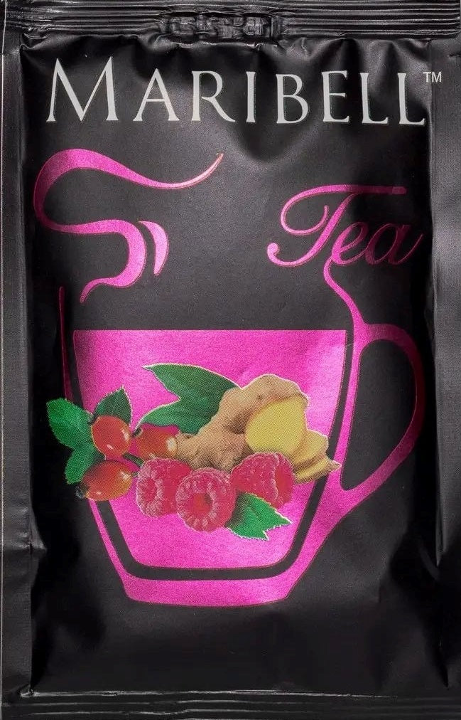 Maribell Rosehip-Raspberry-Ginger Tea Concentrate, 50 g