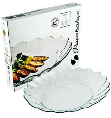 Pasabahce Hasir 10412 Oval Serving Dish, 27 x 32 cm - Image 2