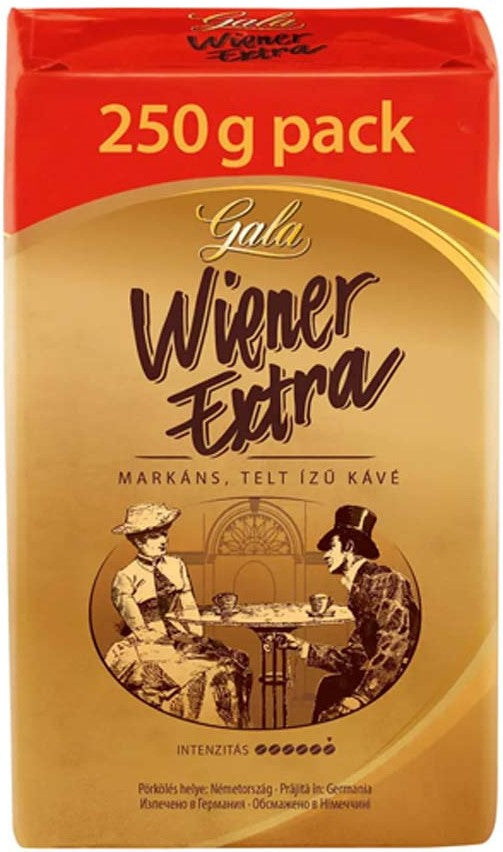 Gala Wiener Extra Ground Coffee, 250 g
