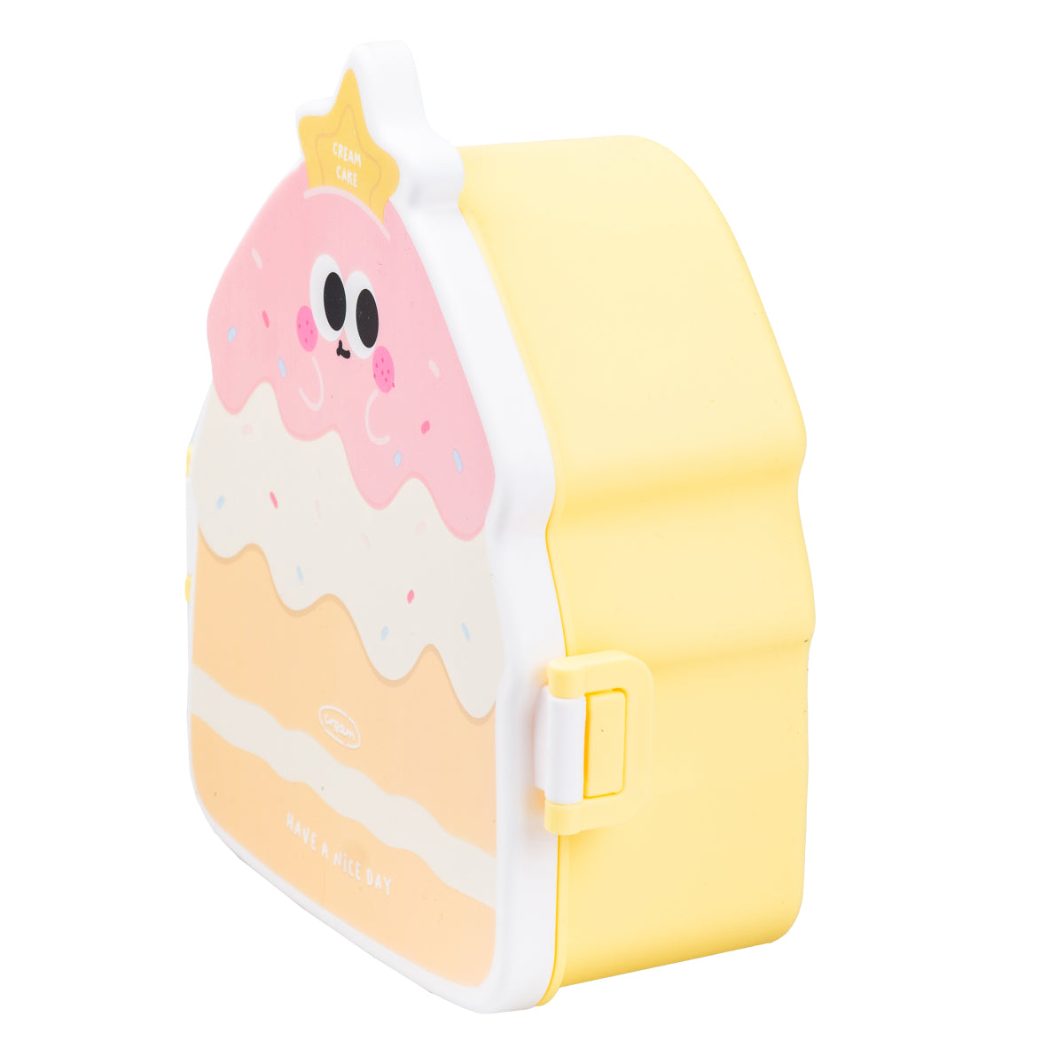Sweet Cake HP-12-271Y Lemon Kids' Lunch Box with Utensils, 20 x 18 x 8 cm - Image 3