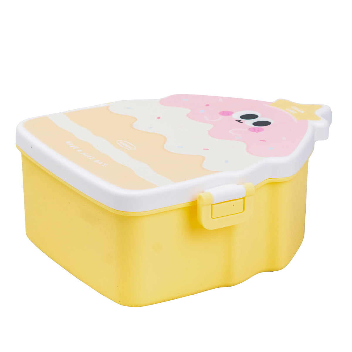Sweet Cake HP-12-271Y Lemon Kids' Lunch Box with Utensils, 20 x 18 x 8 cm - Image 4