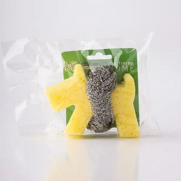 Martini SPA Sponge Dog with Inox Spiral Kitchen Sponge - Image 2