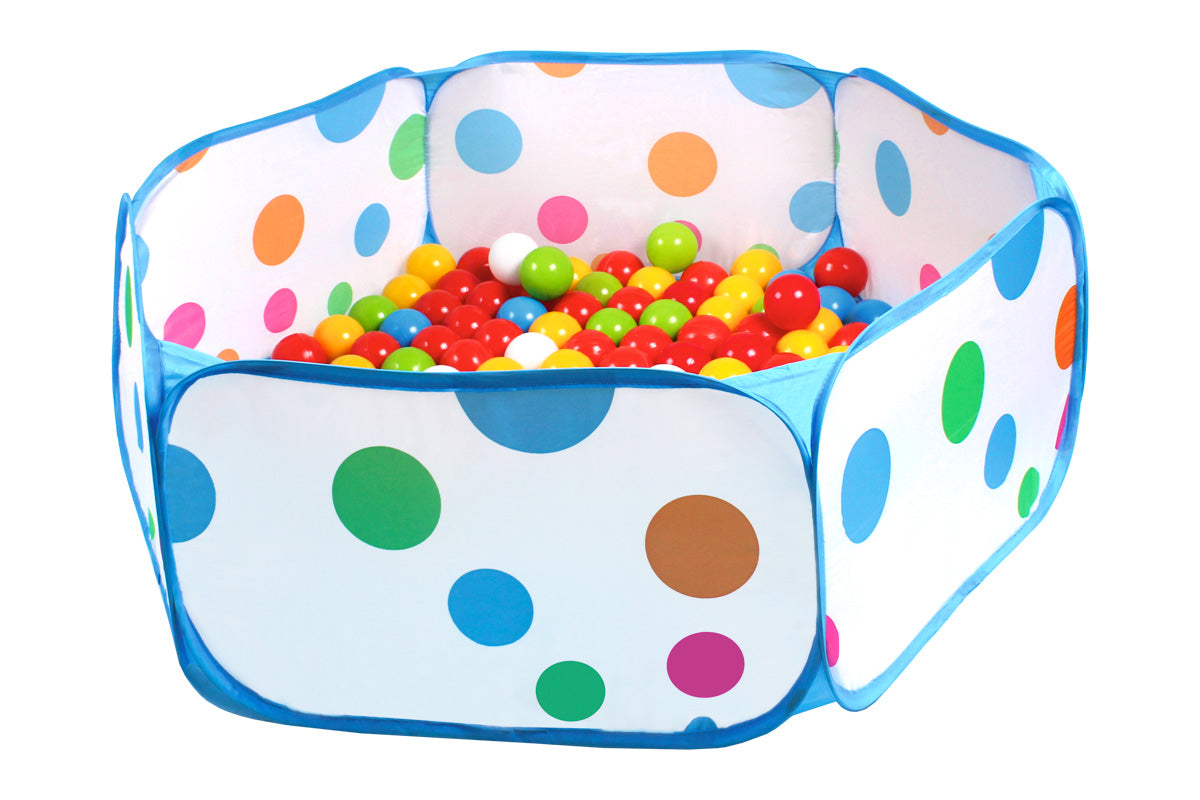 TechnoK 8942 Dry Ball Pit & Ball Set, 125 pcs