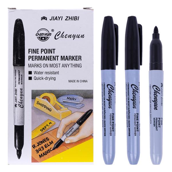 Jiayi Zhibi 95000 DSCN 7524 Black Permanent Marker