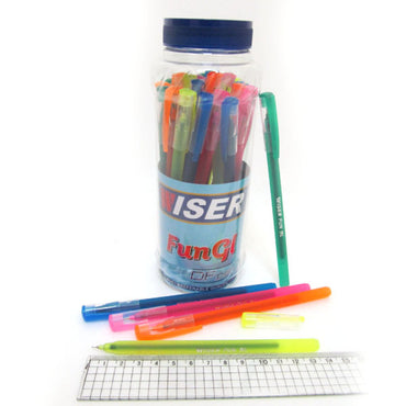 Wiser Fun GL Blue Oil-Based Ballpoint Pen - Image 2