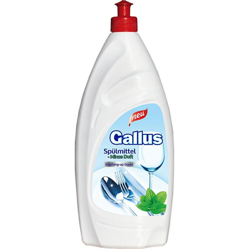 Gallus Mint Scent Dish Soap, 900 mL