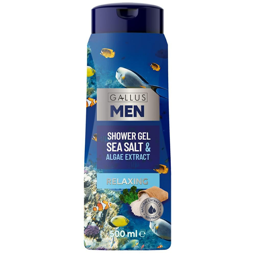 Gallus Men Relaxing Shower Gel, 500 mL