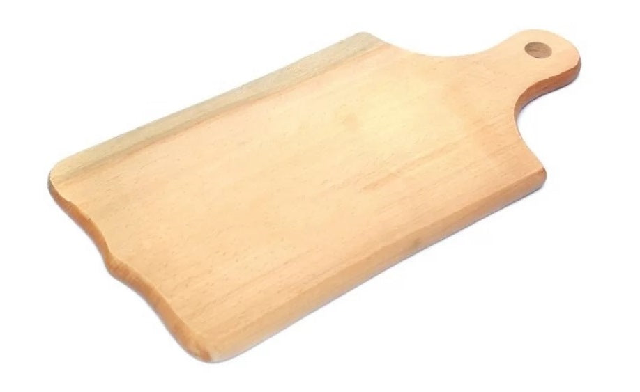 Small Wooden Cutting Board with Handle, 15 x 32 cm
