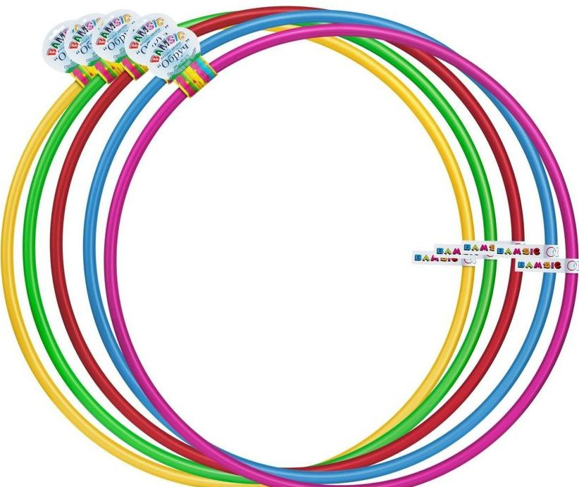 Bamsic 0168 Colored Hula Hoop, 70 cm
