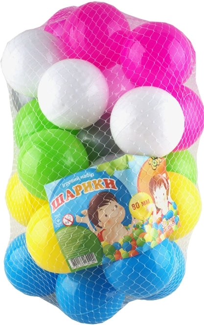 09122 Toys Dry Pool Balls, 30 pcs
