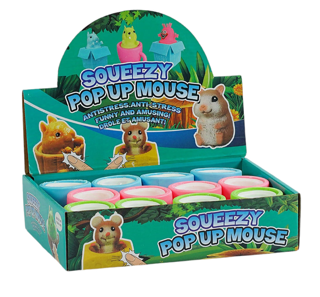 C 52921 Mouse in a Mug Antistress Toy