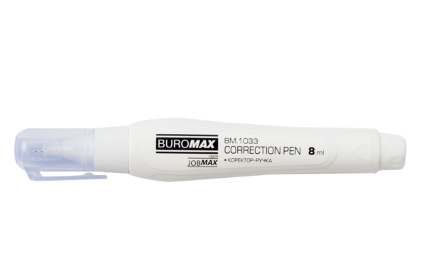 Buromax Jobmax BM 1033 Alcohol-Based Correction Pen with Metal Tip, 8 mL