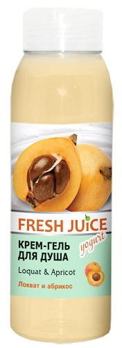 Fresh Juice Loquat & Apricot Shower Gel, 300 mL
