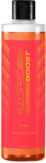 Avon Full Speed Boost Men's Shampoo & Shower Gel, 250 mL