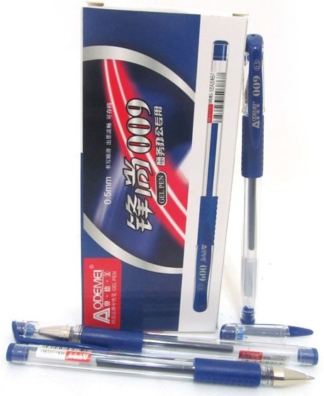 Aodemei 009 Blue Gel Pen, 0.5 mm
