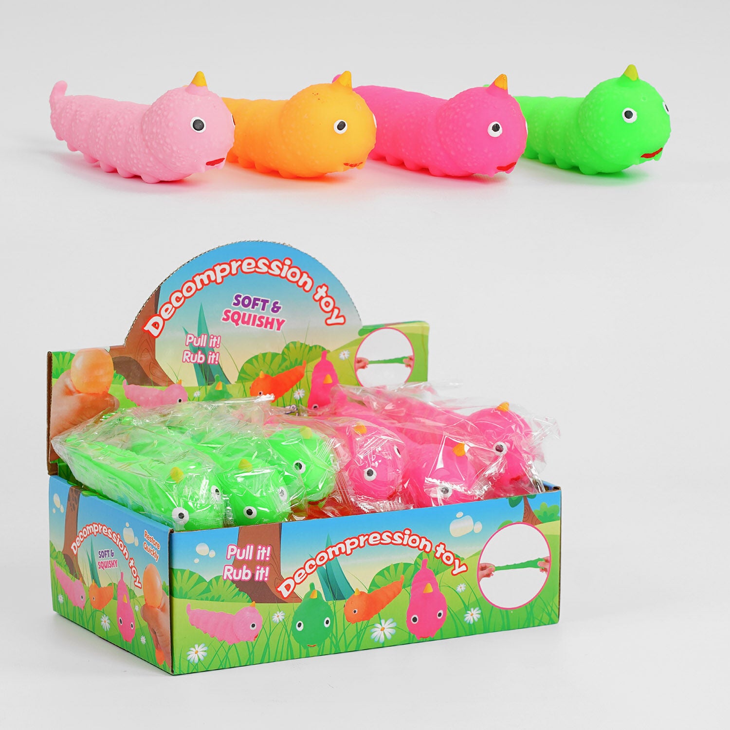 C 55414 Caterpillar Antistress Toy