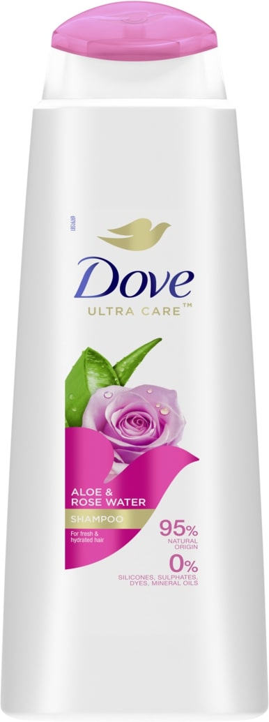 Dove Ultra Care Aloe & Rose Water Shampoo, 400 mL