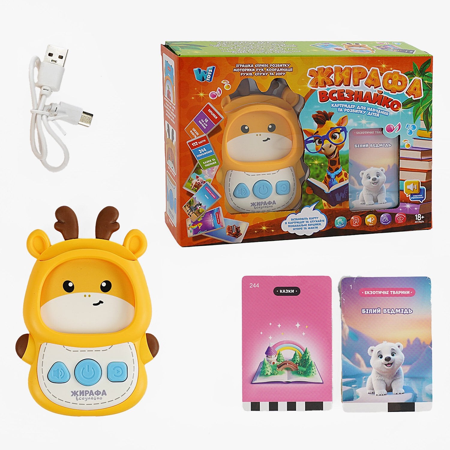 30317 Giraffe Know-It-All Card Reader