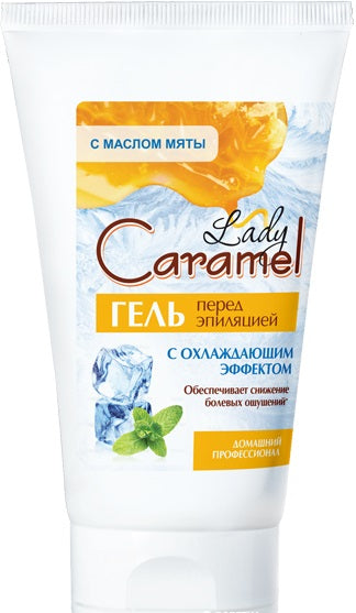 Caramel Pre-Depilation Cooling Gel, 150 mL