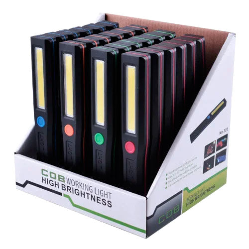 COB Working Light with Magnet, 3 AAA Batteries