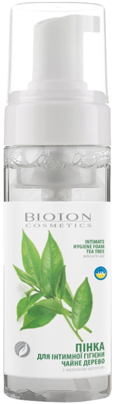 Bioton Cosmetics Tea Tree Intimate Wash Foam, 150 mL