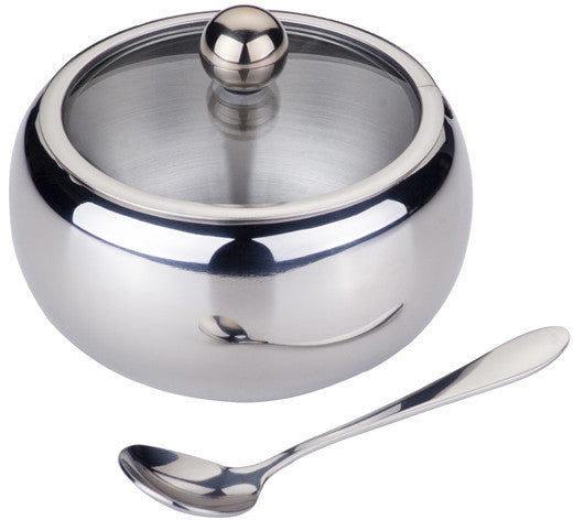 Kamille KM7002 Sugar Bowl with Spoon, 460 mL