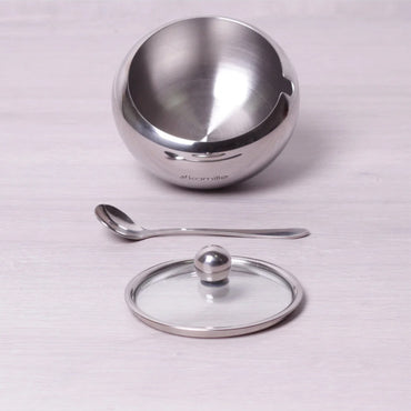 Kamille KM7002 Sugar Bowl with Spoon, 460 mL - Image 2